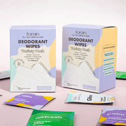 Fomin Individually Wrapped Deodorant Wipes