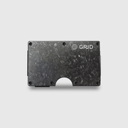 Grid Forged Carbon Wallet