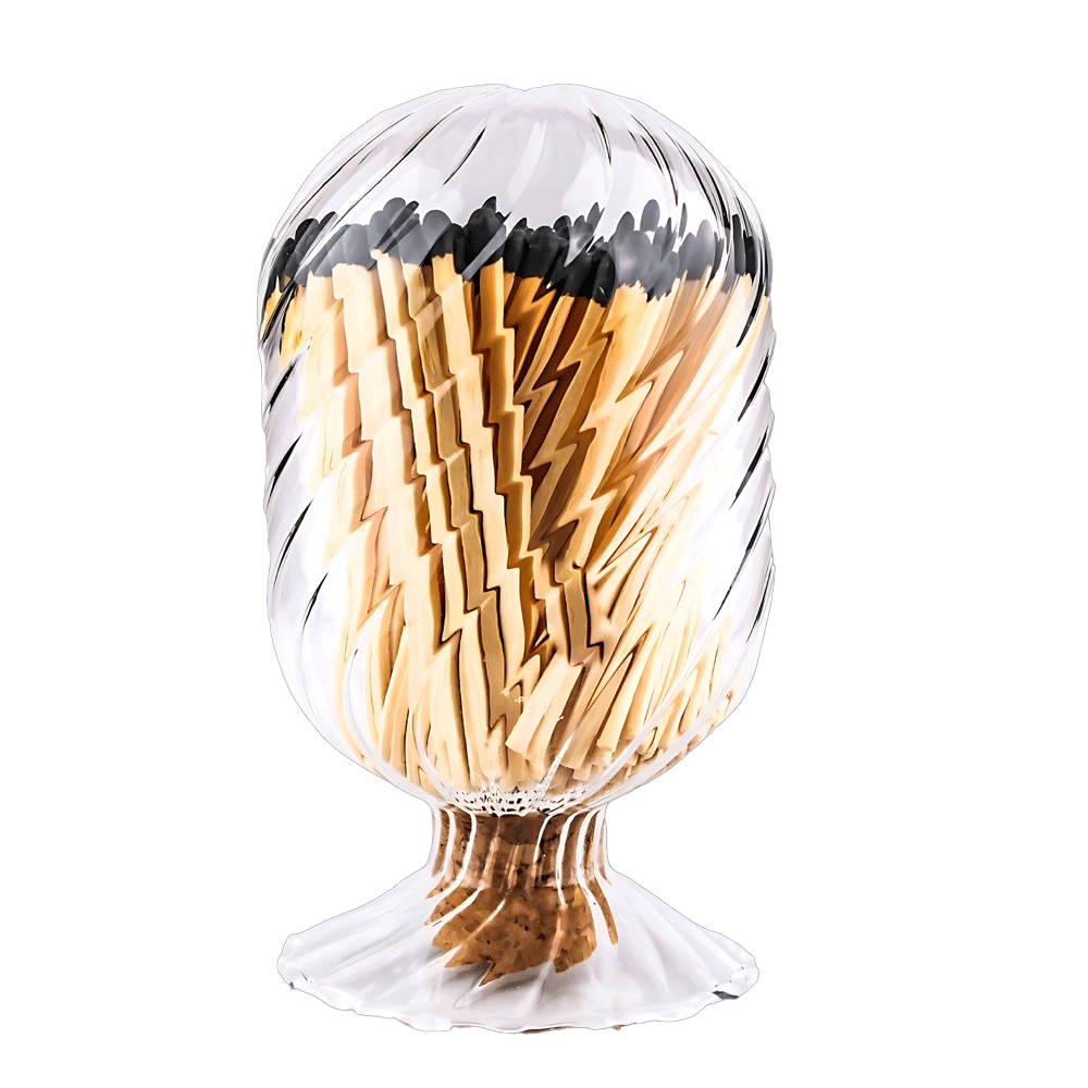 Helix Match Cloche & Matches