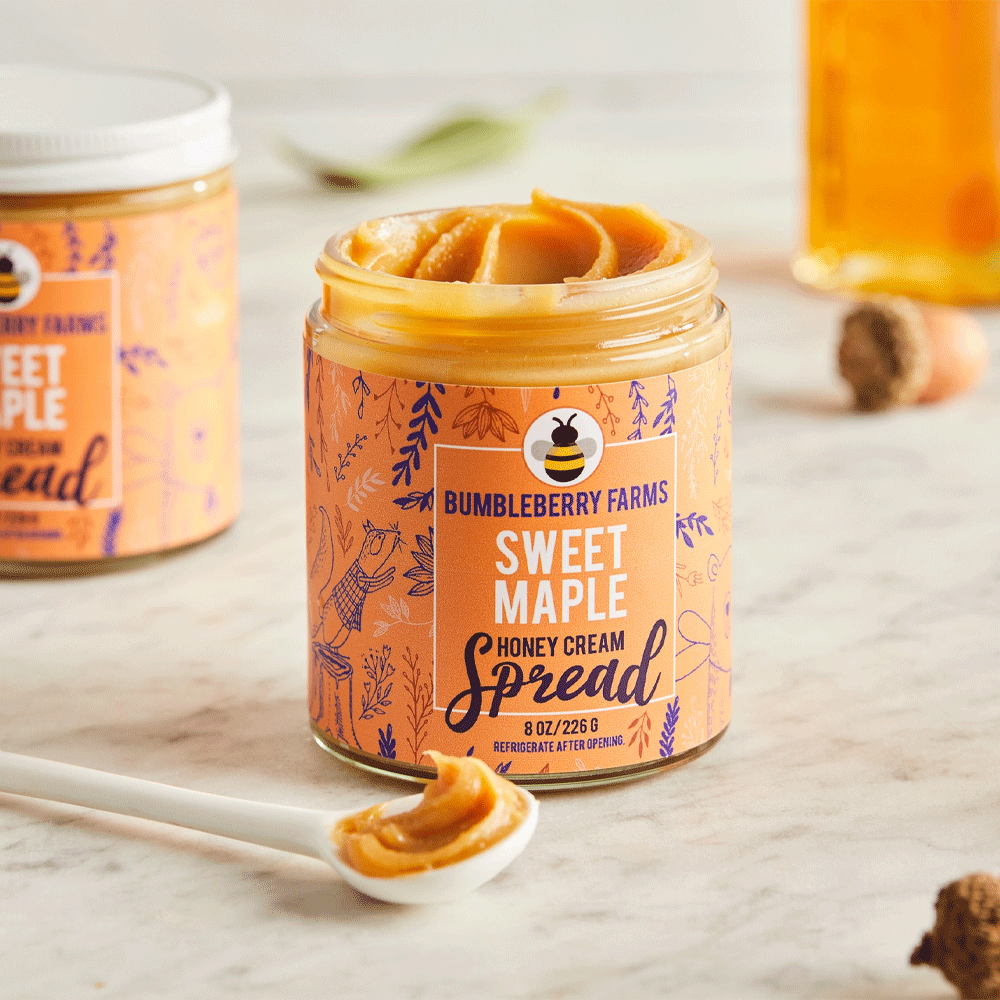 Sweet Maple Honey Cream Spread