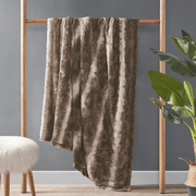 Faux Fur Throw Blanket