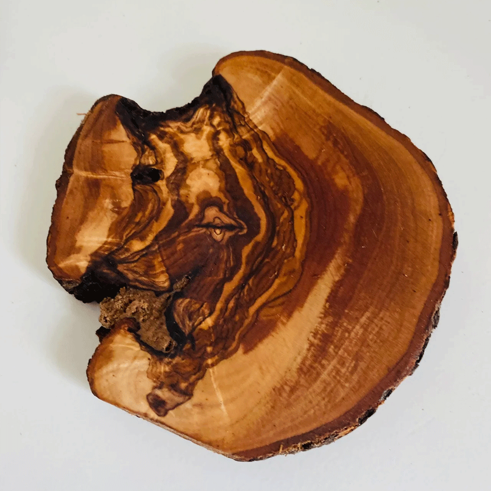 Rustic Olive Wood Coasters