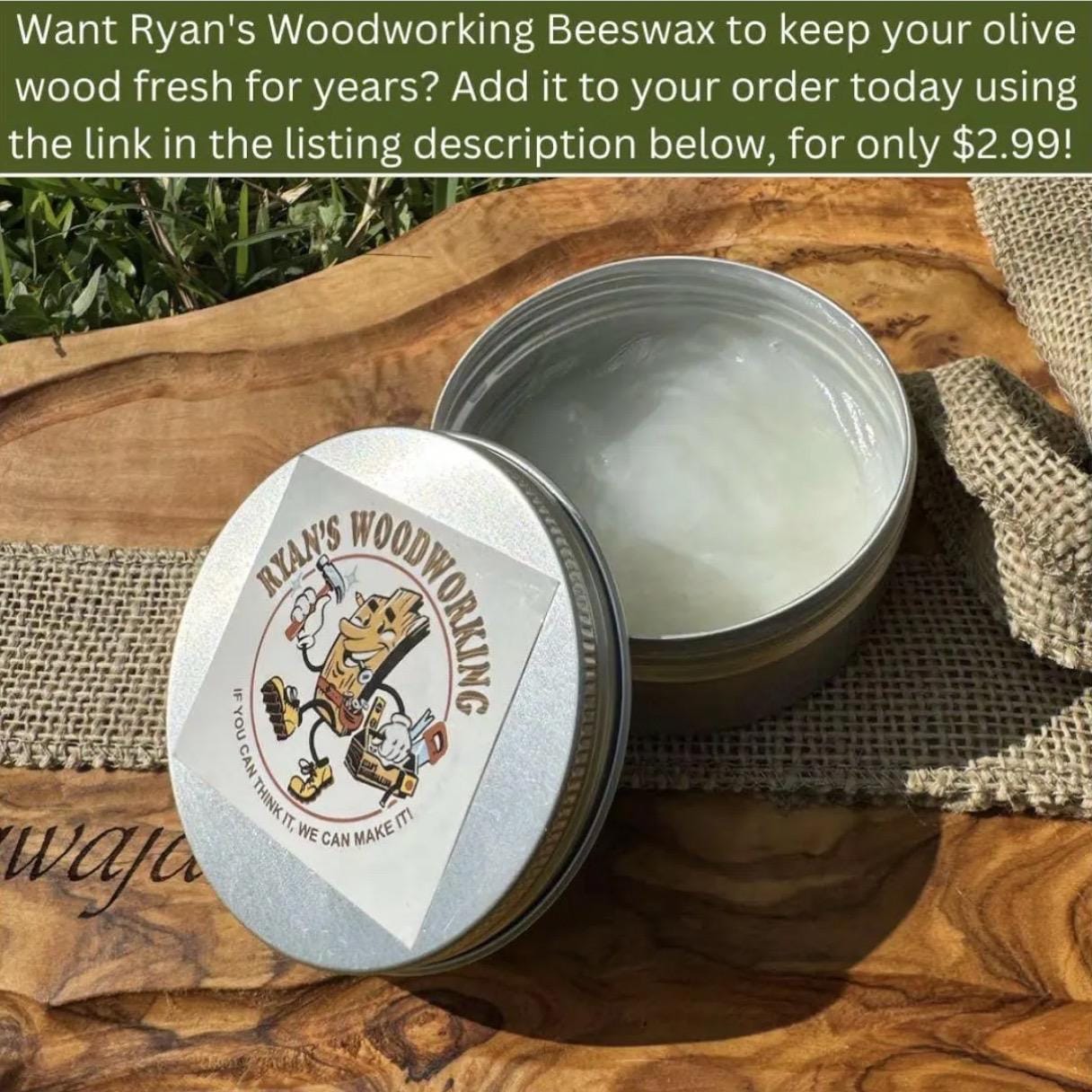 Rustic Live Edge Olive Wood Snack Bowl