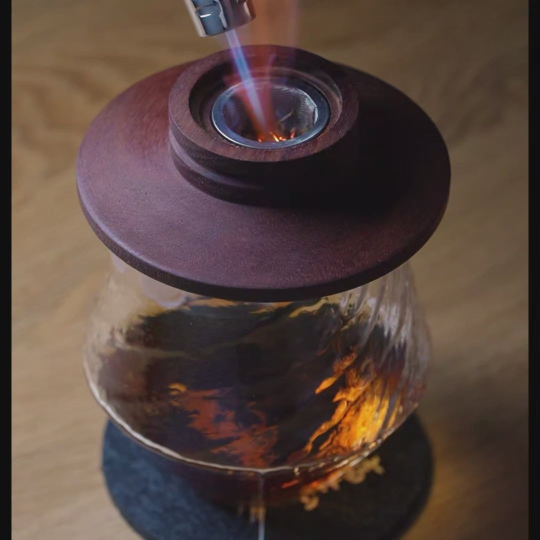 Load video: Foxhound Cocktail and Mocktail Smoker